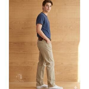Levi's 559 Relaxed Straight Fit Men’s Tan Khaki Jeans W33‎ L32 Authentic